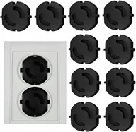 Zabezpieczenia dla dzieci - Biała osłona gniazd wtykowych zabezpieczenie przed dzieckiem 5szt - miniaturka - grafika 1