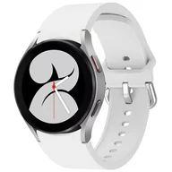 Akcesoria do smartwatchy - Tech-Protect Pasek IconBand do Galaxy Watch 4 40/42/44/46mm Biały - miniaturka - grafika 1