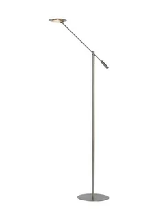 Lucide ANSELMO Satynowy chrom LED DIM ściemnialna 9W Lampa podłogowa stojąca 19766/09/12 - Lampy stojące - miniaturka - grafika 1