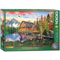 Puzzle - Eurographics Puzzle 1000 The Fishing Cottage by Davison 6000-5376 - - miniaturka - grafika 1