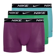 Majtki męskie - Bokserki męskie Nike Everyday Cotton Stretch Trunk 3 pary - miniaturka - grafika 1