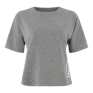 Szary T-shirt damski Calvin Klein Performance, Rozmiar L - Koszulki i topy damskie - miniaturka - grafika 1