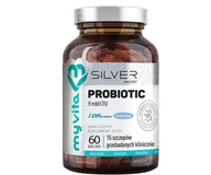 Suplementy naturalne - MyVita PROBIOTIC 9 MLD Silver. Suplement diety- 60 kapsułek - miniaturka - grafika 1