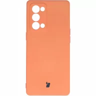 Etui i futerały do telefonów - Bizon Etui Case Silicone Oppo Reno 6 Pro pomarańczowe BCSRE6POR - miniaturka - grafika 1