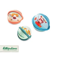 Zabawki do kąpieli - Lilliputiens, Zestaw 3 piłeczek do kąpieli Farma 12 m+ - miniaturka - grafika 1