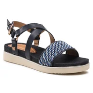 Sandały damskie - Wrangler Sandały Sunrise Karen Cross WL11702A Navy 016 - miniaturka - grafika 1