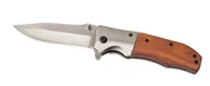 Noże - Nóż myśliwski HUNTSMAN, brązowy, srebrny - miniaturka - grafika 1