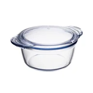 Naczynia żaroodporne - Naczynie żaroodporne z pokrywką TERMICA okrągłe 2,15 l 03388 - miniaturka - grafika 1