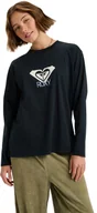 Koszulki i topy damskie - t-shirt damski ROXY HANGLOOSE ART LS KVJ0/TRUE BLACK - miniaturka - grafika 1