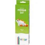 Masy plastyczne - Masa plastyczna HEY CLAY Fluffy Pets Kot perski HCL30113CEE - miniaturka - grafika 1