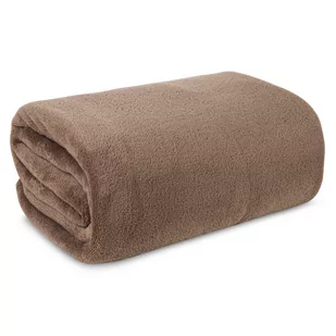 Koc 150 x 200 Euro Mikrofibra - Simple - Beż1 - Koce - miniaturka - grafika 2