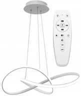 Lampy sufitowe - Lampa APP396 sufitowa Led żyrandol Biała pilot - miniaturka - grafika 1