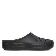Klapki i japonki damskie - Klapki Crocs Classic Low Profile Clog 211139 Czarny - miniaturka - grafika 1