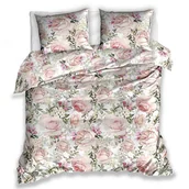 Pościel - Pościel bawełniana 140x200cm. BAWEŁNA 100% - RÓŻE - miniaturka - grafika 1