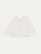 Swetry damskie - Mayoral Kardigan 2301 Écru Regular Fit - miniaturka - grafika 1