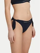 Stroje kąpielowe - Tommy Hilfiger Dół od bikini UW0UW06362 Granatowy - miniaturka - grafika 1
