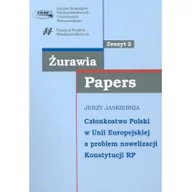 Prawo - Członkostwo Polski w Unii Europejskiej a Problem Nowelizacji Konstytucji RP - miniaturka - grafika 1