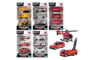 ZESTAW POJAZDÓW TOYS FOR BOYS 26543 ARTY - Samochody i pojazdy dla dzieci - miniaturka - grafika 1