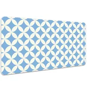 Podkładki na biurko - Duża mata na biurko Wzór w marokański kafelek 100x50 cm - miniaturka - grafika 1