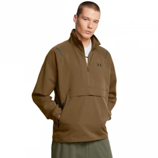 Męska kurtka przejściowa Under Armour UA Unstoppable Anorak Lc - brązowa - Kurtki męskie - miniaturka - grafika 1