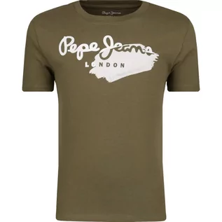 Koszulki dla chłopców - Pepe Jeans London T-shirt CELIO | Regular Fit - grafika 1