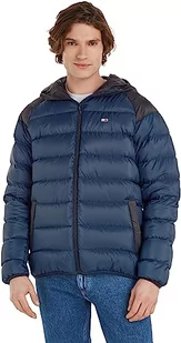 Tommy Jeans Męska kurtka puchowa TJM Clbk Light, Ciemna granatowa, M - Kurtki męskie - miniaturka - grafika 1