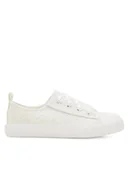 Buty dla dziewczynek - Nelli Blu Trampki CSS20377-30 Biały - miniaturka - grafika 1