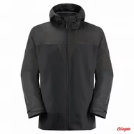 Kurtki i kamizelki sportowe męskie - Męska kurtka z polarem Jack Wolfskin DNA TUNDRA 3IN1 JKT black - miniaturka - grafika 1