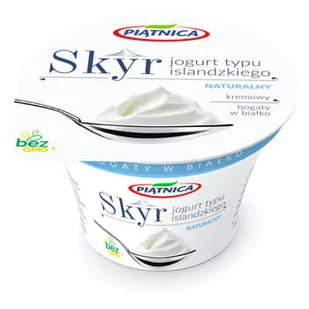 Piątnica - Skyr jogurt typu islandzkiego naturalny - Kefiry, jogurty, maślanki - miniaturka - grafika 1