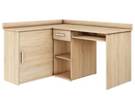 Biurka - Biurko narożne wolnostojące MICHAŁ I dąb sonoma - miniaturka - grafika 1