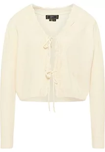 Naemi Damski elegancki kardigan 11029452, wełniany biały, XL/XXL, biały (wollweiss), XL-XXL - Swetry damskie - miniaturka - grafika 1