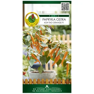Papryka ostra Tao Orange nasiona 15szt. Pnos - Nasiona i cebule - miniaturka - grafika 1