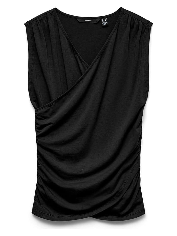 Vero Moda Bluzka w kolorze czarnym