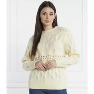 Swetry damskie - Silvian Heach Sweter | Regular Fit | z dodatkiem wełny - miniaturka - grafika 1