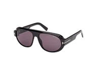 Okulary przeciwsłoneczne - Okulary przeciwsłoneczne Tom Ford Blake-02 FT1102/S 01A - miniaturka - grafika 1