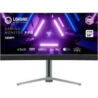 Monitory - LORGAR Pro 34MP1 34" 3440x1440 180Hz LRG-34MP1W180C-GY - miniaturka - grafika 1