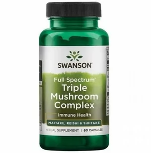 Full Spectrum Triple Mushroom (60 kaps.) - Suplementy diety - miniaturka - grafika 1