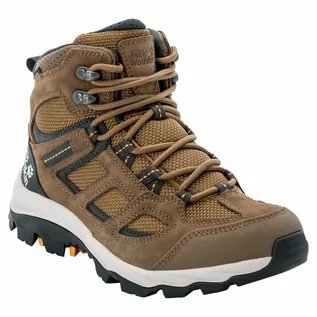 Buty trekkingowe damskie - Buty turystyczne Jack Wolfskin VOJO 3 TEXAPORE MID W brown / apricot - 3 - grafika 1