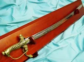 Repliki - broń - Replika grawerowana szabla polska wz 20 na tablo nr 1920 G+T - miniaturka - grafika 1