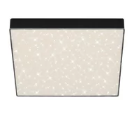 Lampy sufitowe - Briloner 7078-415 - LED Plafon STAR SKY LED/21W/230V 28x28 cm czarny - miniaturka - grafika 1