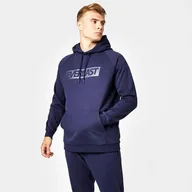 Bluzy męskie - Everlast Logo bluza męska z kapturem granatowa, Rozmiar XXL - miniaturka - grafika 1