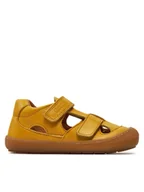 Buty dla chłopców - Froddo Sandały Ollie Sandal G2150186-4 S Żółty - miniaturka - grafika 1