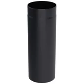 Kominy i akcesoria - Kratki.pl RURA STALOWA CZARNA FI 160 0,5 M RS160/0,5 - miniaturka - grafika 1