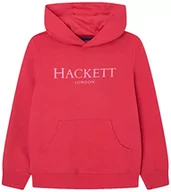 Bluzy dla chłopców - Hackett London Chłopięca bluza z kapturem Hackett LDN HDY, fuksja, 15 lat - miniaturka - grafika 1