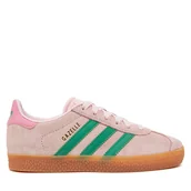 Buty dla dziewczynek - Sneakersy adidas Gazelle JP7133 Różowy - miniaturka - grafika 1