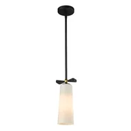Lampy sufitowe - CosmoLight Lampy Lampa Bow P01121BK - miniaturka - grafika 1