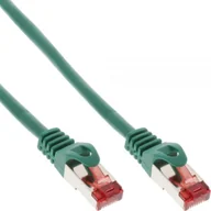 Patchcordy - InLine Patchcord S/FTP, PiMF, Cat.6, 250MHz, PVC, CCA, zielony 1m 76111G - miniaturka - grafika 1