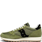 Sneakersy męskie - Saucony Jazz O Vintage, Męskie Sneakersy Cross, Zielony Oliwkowy 88, 43 EU - miniaturka - grafika 1