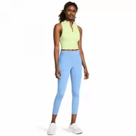 Spodnie sportowe damskie - Damskie legginsy do biegania Under Armour UA Launch Ankle Tights - niebieskie - UNDER ARMOUR - miniaturka - grafika 1