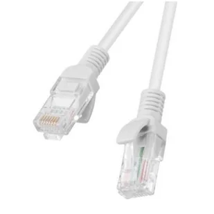 LANBERG Patchcord PCU6-20CC-0300-S kat.6 3M szary 10-pack PCU6-20CC-0300-S - Kable miedziane - miniaturka - grafika 1